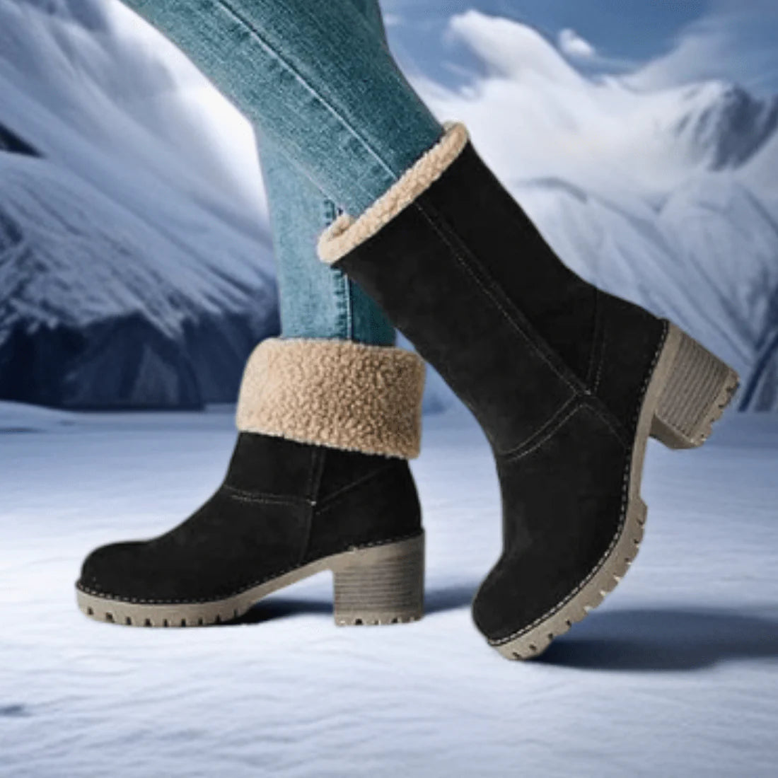 JOANNE - MID-HEIGHT WOOL BOOTS