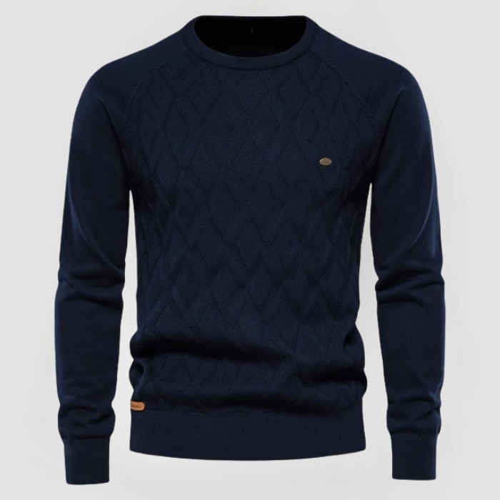 CONNOR - CABLE KNIT JUMPER