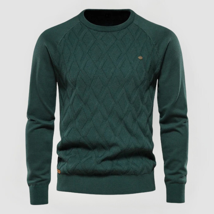 CONNOR - CABLE KNIT JUMPER
