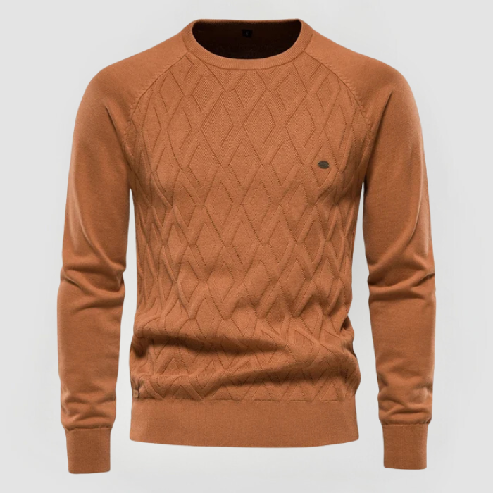 CONNOR - CABLE KNIT JUMPER