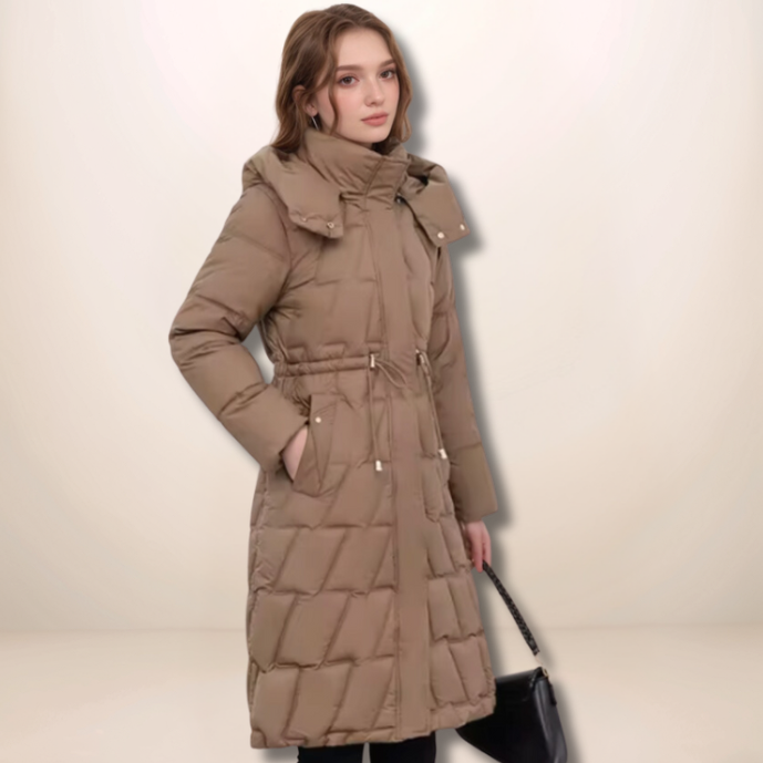 SIENNA - LONG QUILTED JACKET