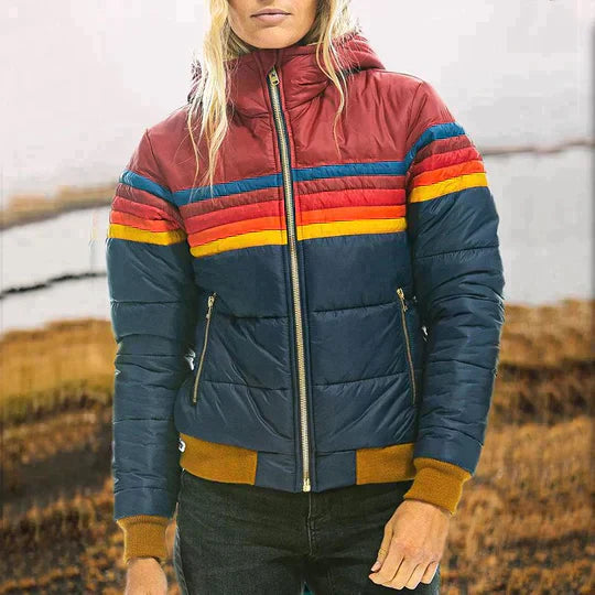CHARLOTTE - RETRO HOODED JACKET