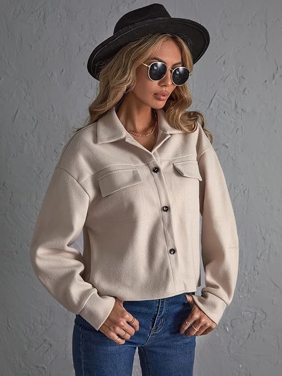 AINA - CASUAL STYLE BEIGE JACKET