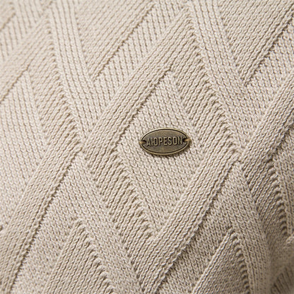 CONNOR - CABLE KNIT JUMPER