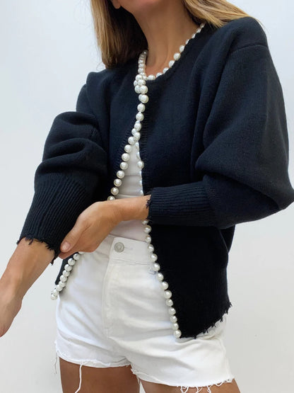 BRIDGET - FLEECE LINED CARDIGAN