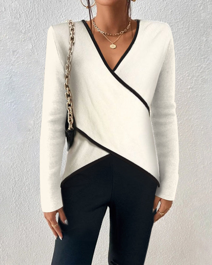 ABIGAIL - STYLISH V-NECK SWEATER