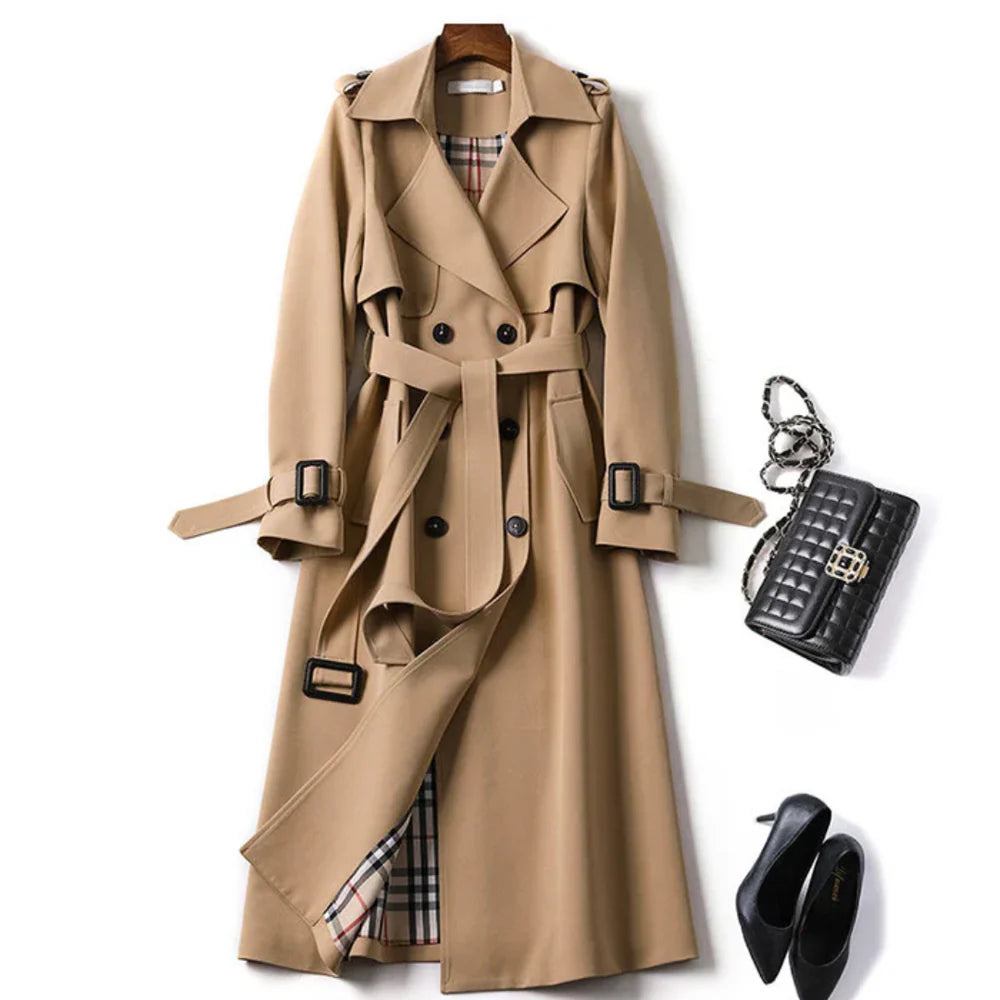 ELIZABETH - CLASSIC COAT WITH ADJUSTABLE BELT