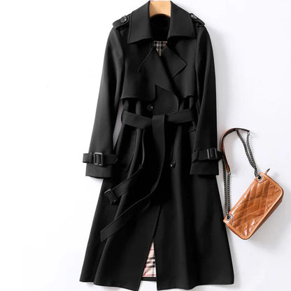 ELIZABETH - CLASSIC COAT WITH ADJUSTABLE BELT