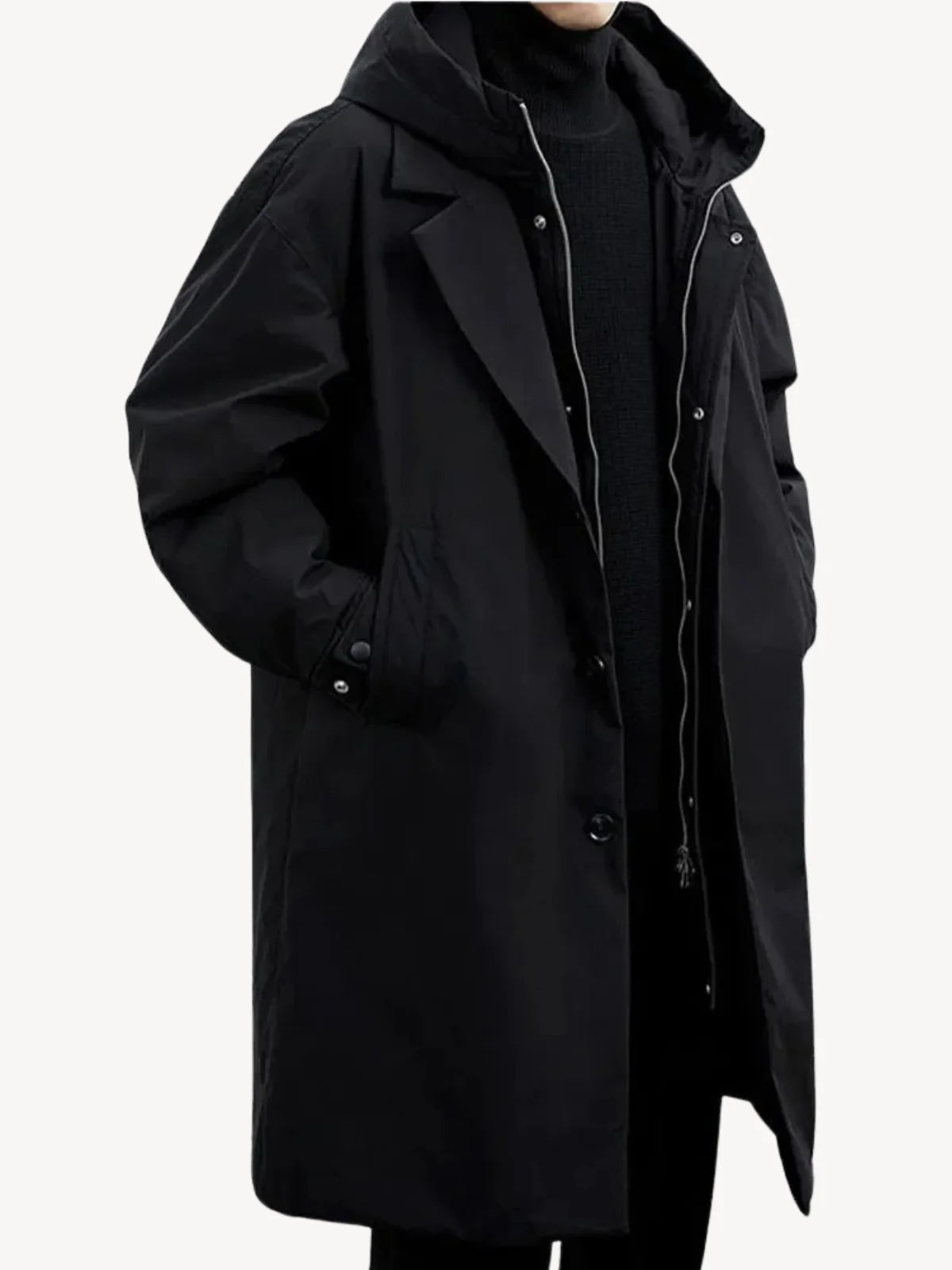 THOMAS - CLASSIC HOODED TRENCH COAT