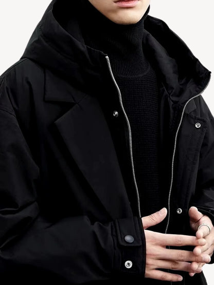 THOMAS - CLASSIC HOODED TRENCH COAT