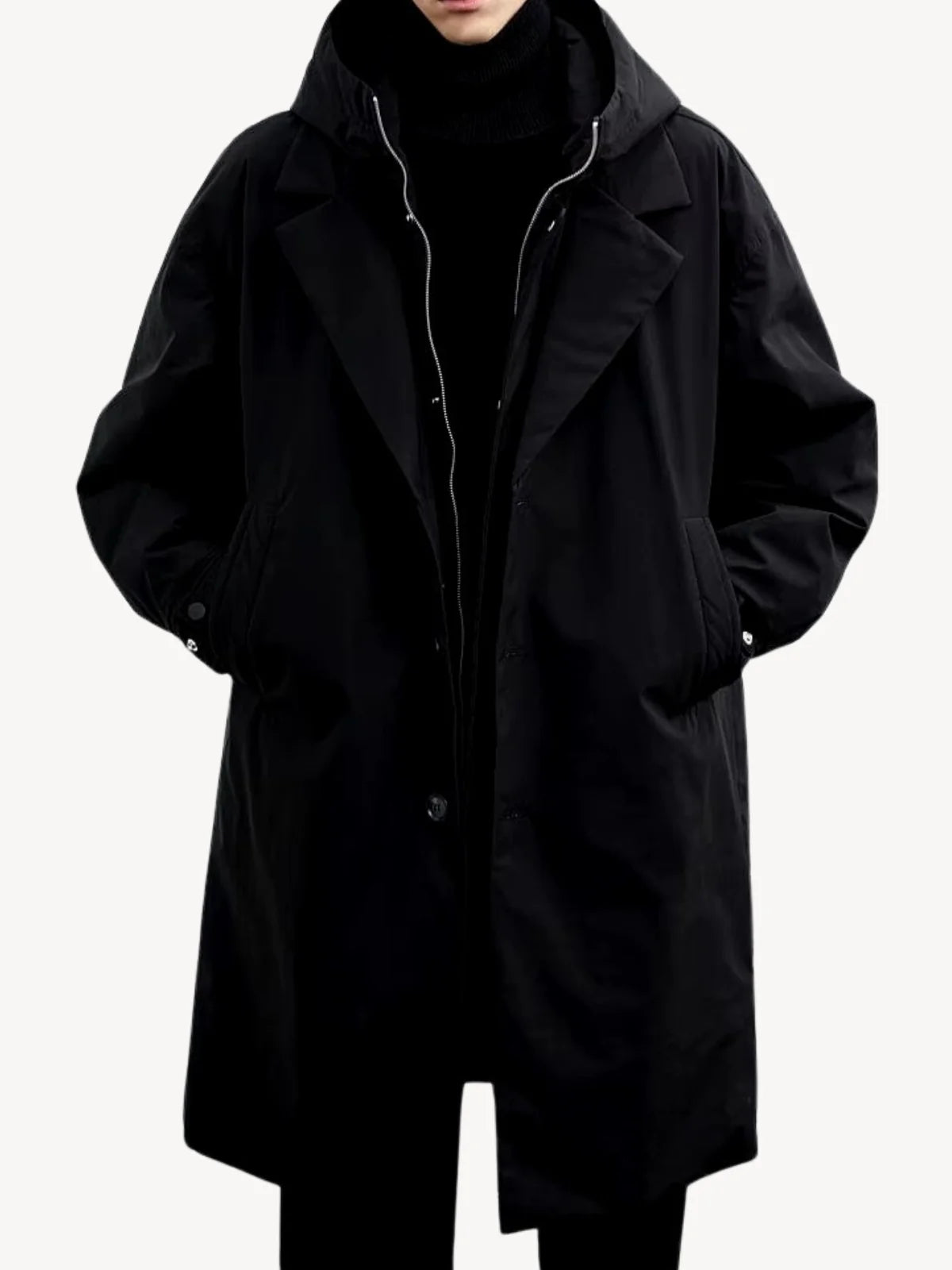 THOMAS - CLASSIC HOODED TRENCH COAT