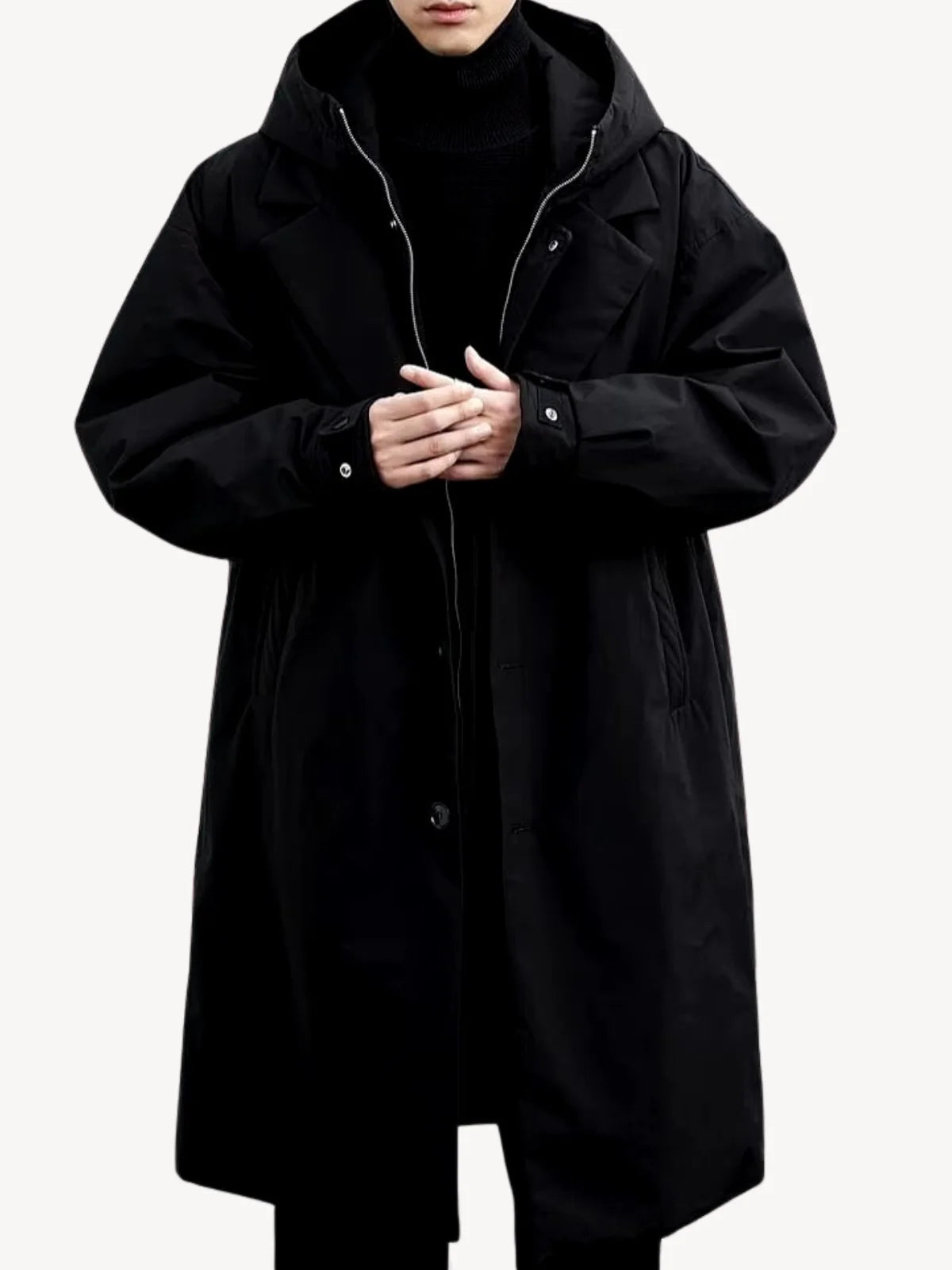 THOMAS - CLASSIC HOODED TRENCH COAT