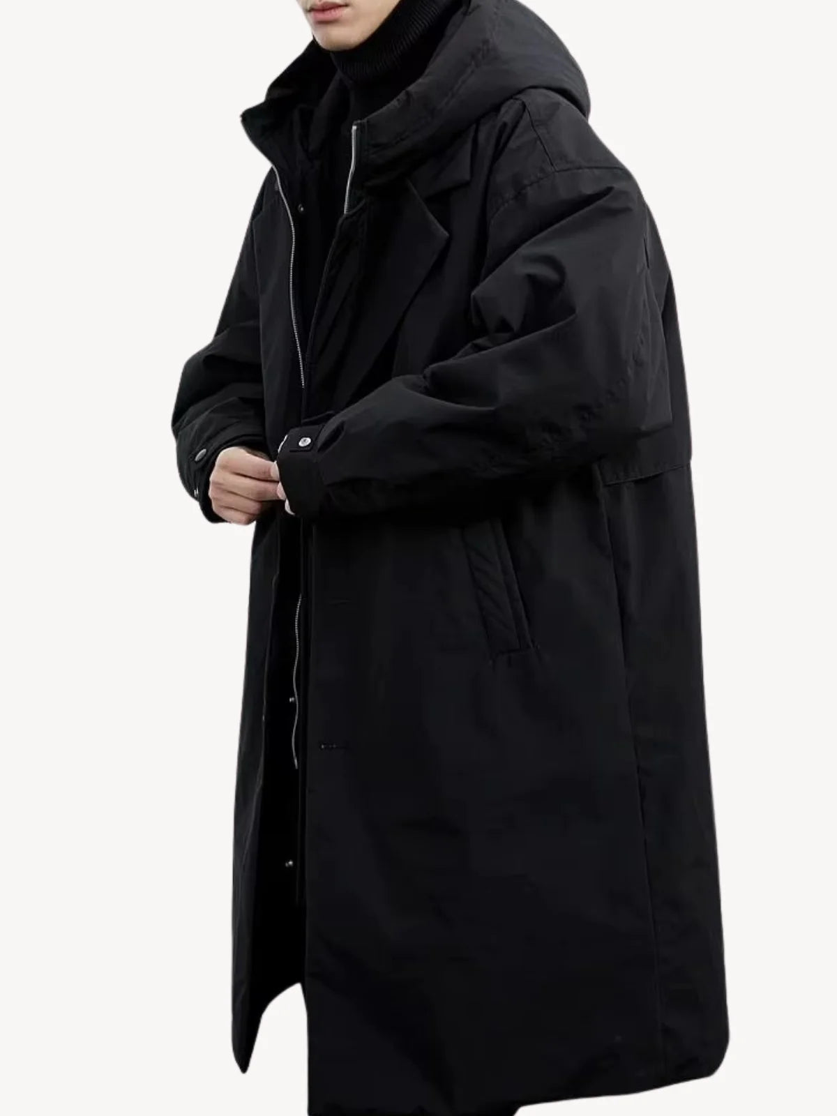 THOMAS - CLASSIC HOODED TRENCH COAT