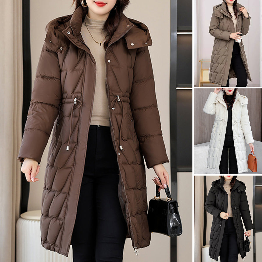 SIENNA - LONG QUILTED JACKET