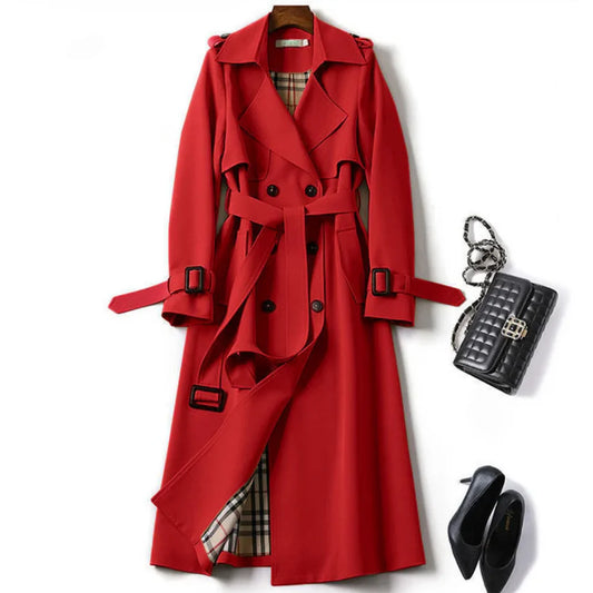 ELIZABETH - CLASSIC COAT WITH ADJUSTABLE BELT