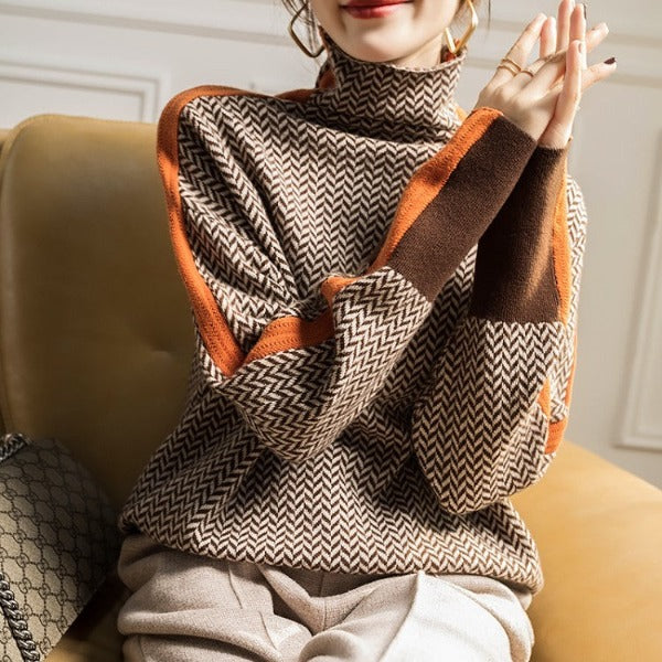 AMBER - COMFORTABLE KNITTED JUMPER