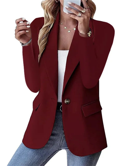 MARY - CLASSIC BLAZER WITH LAPEL