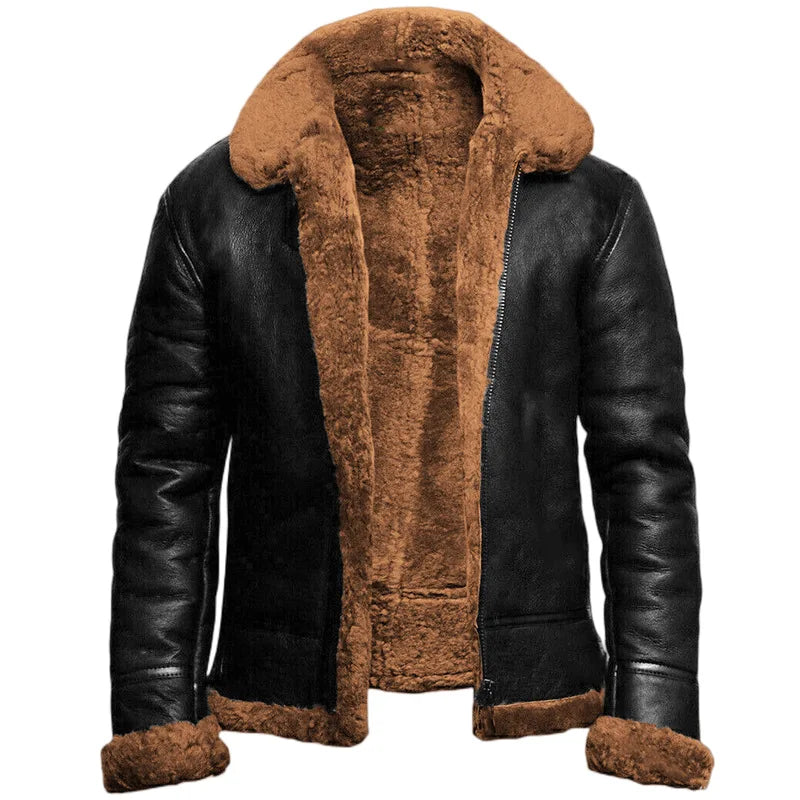 ISAAC - WINTER LEATHER COAT