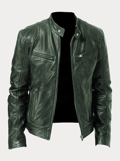 JACKSON - CASUAL LEATHER JACKET