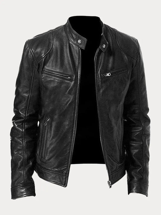 JACKSON - CASUAL LEATHER JACKET