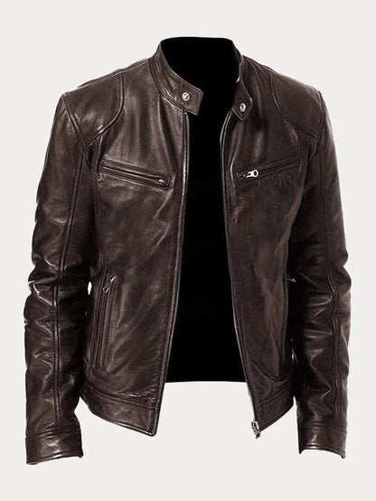 JACKSON - CASUAL LEATHER JACKET