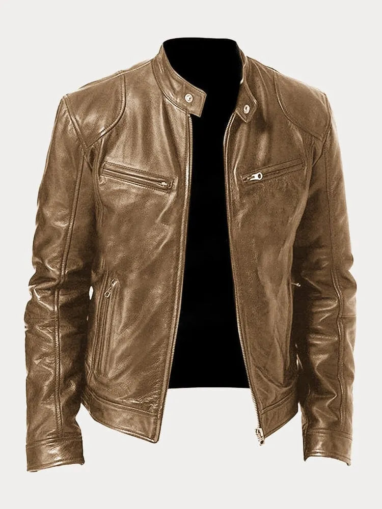 JACKSON - CASUAL LEATHER JACKET