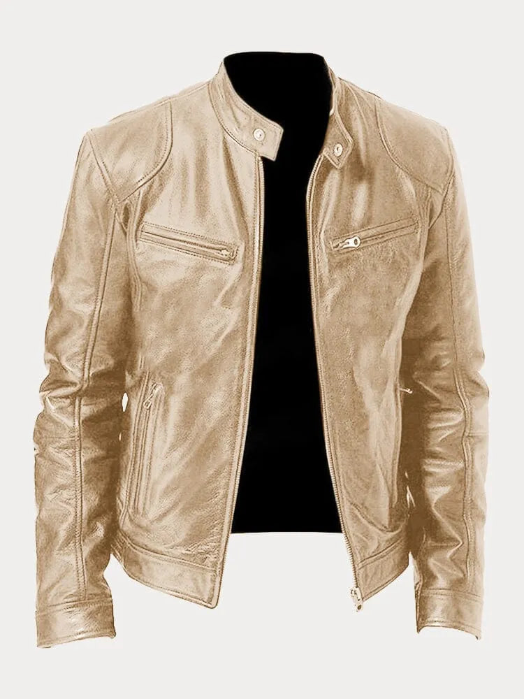 JACKSON - CASUAL LEATHER JACKET