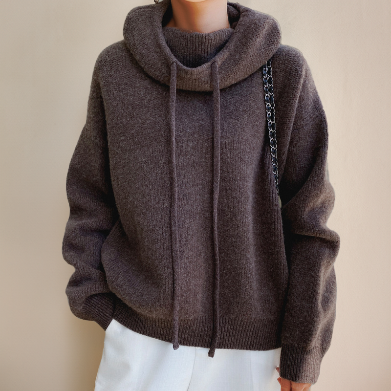 ZAIDA - OVERSIZED SOFT FABRIC SWEATER