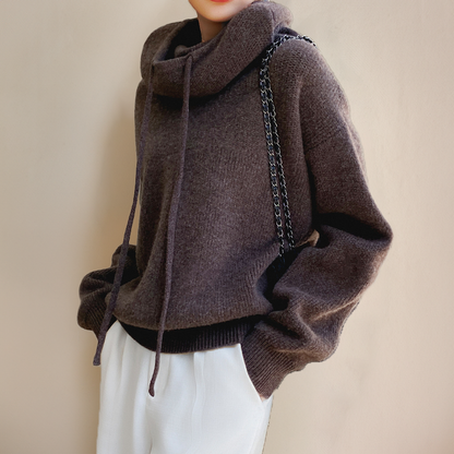 ZAIDA - OVERSIZED SOFT FABRIC SWEATER