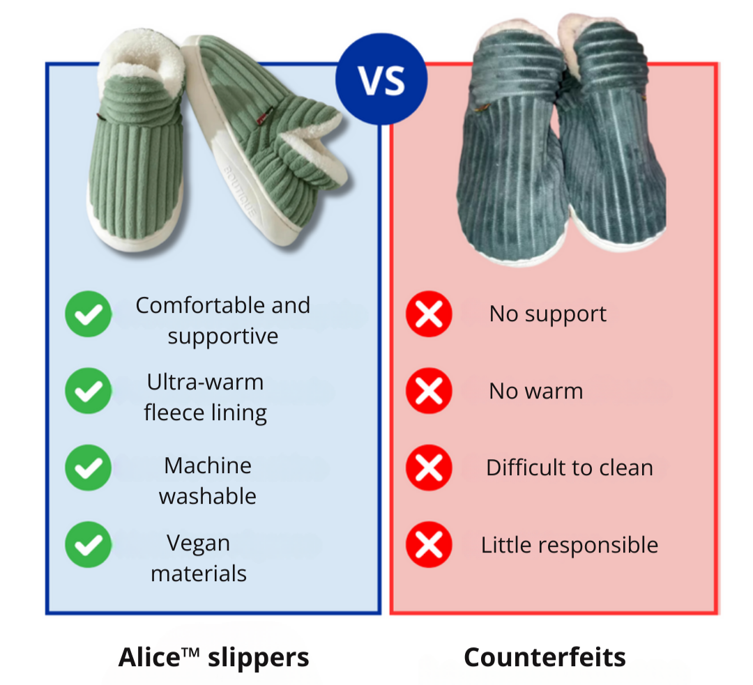 ALICE - PADDED SLIPPERS WITH SOFT LINING