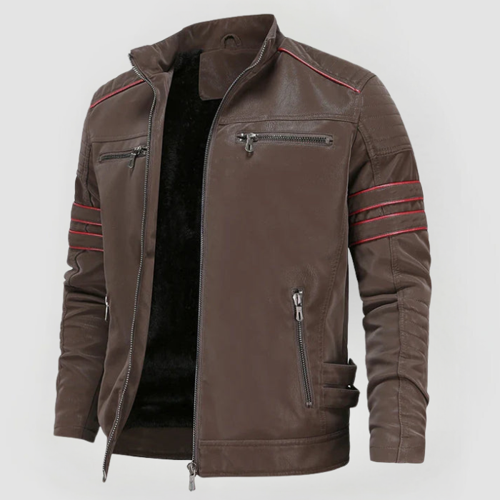 GEORGE - WOLVERINE LEATHER JACKET