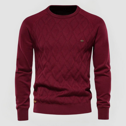 CONNOR - CABLE KNIT JUMPER