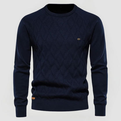 CONNOR - CABLE KNIT JUMPER