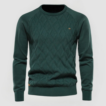 CONNOR - CABLE KNIT JUMPER
