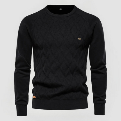 CONNOR - CABLE KNIT JUMPER