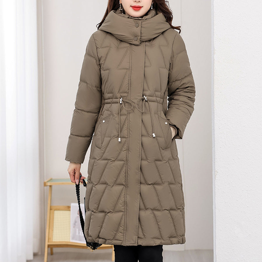 SIENNA - LONG QUILTED JACKET