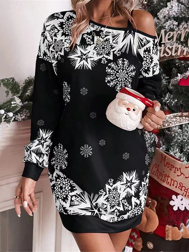 YOVANA - CHRISTMAS DRESS LONG SLEEVES