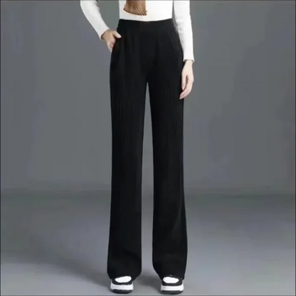 ALEJANDRA - THERMAL RIBBED TROUSERS