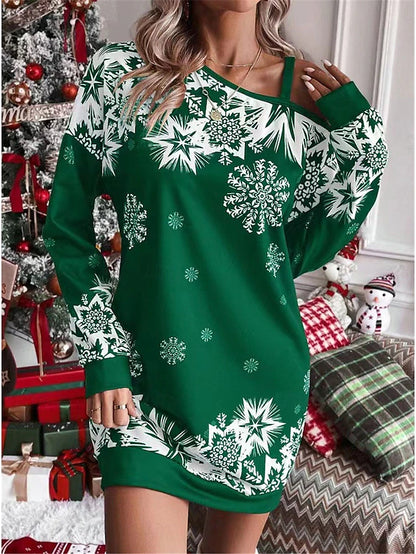 YOVANA - CHRISTMAS DRESS LONG SLEEVES