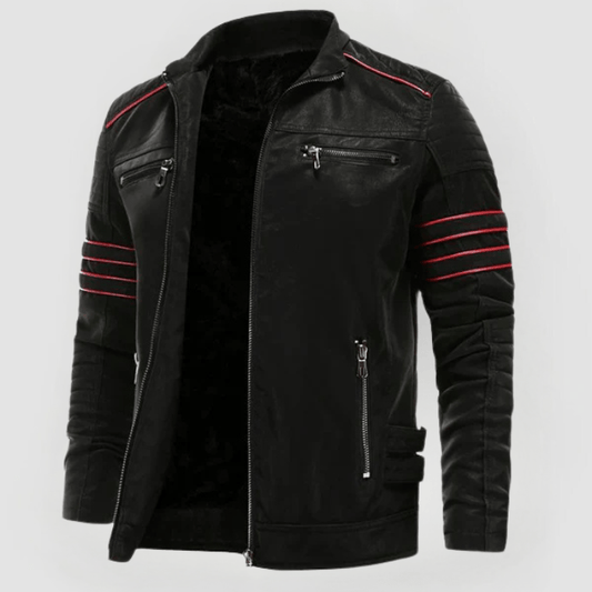 GEORGE - WOLVERINE LEATHER JACKET