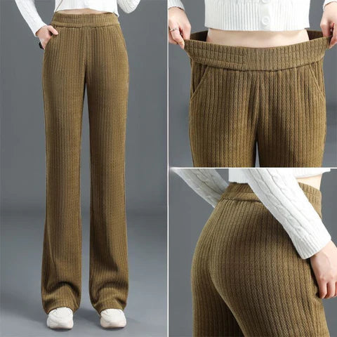 ALEJANDRA - THERMAL RIBBED TROUSERS