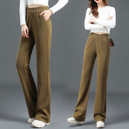 ALEJANDRA - THERMAL RIBBED TROUSERS