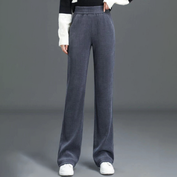 ALEJANDRA - THERMAL RIBBED TROUSERS