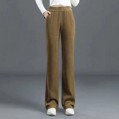 ALEJANDRA - THERMAL RIBBED TROUSERS