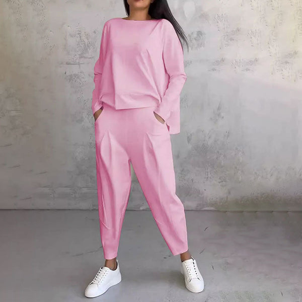 CELIA - SWEATSHIRT AND STRAIGHT JOGGER SET