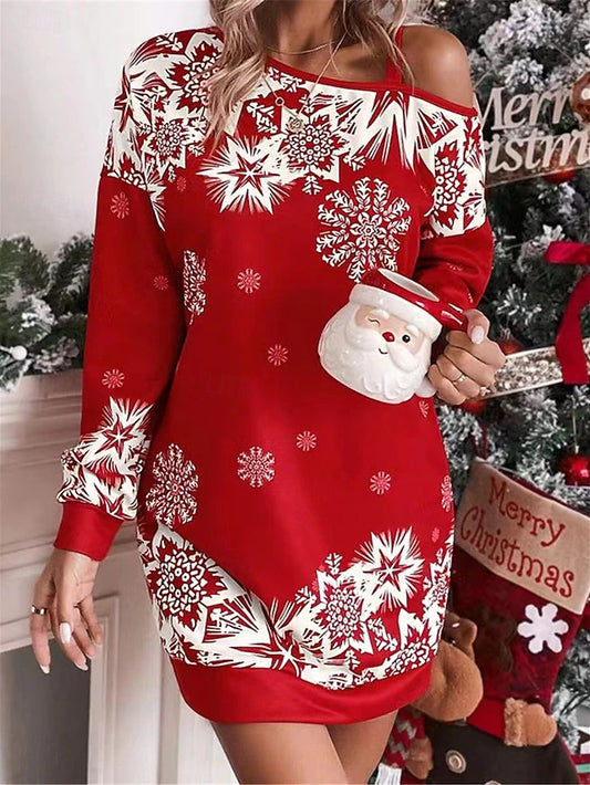 YOVANA - CHRISTMAS DRESS LONG SLEEVES